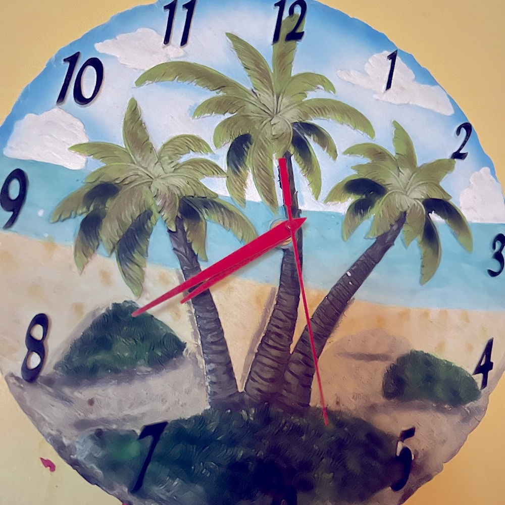 🌟Add-on item Tropical Clock